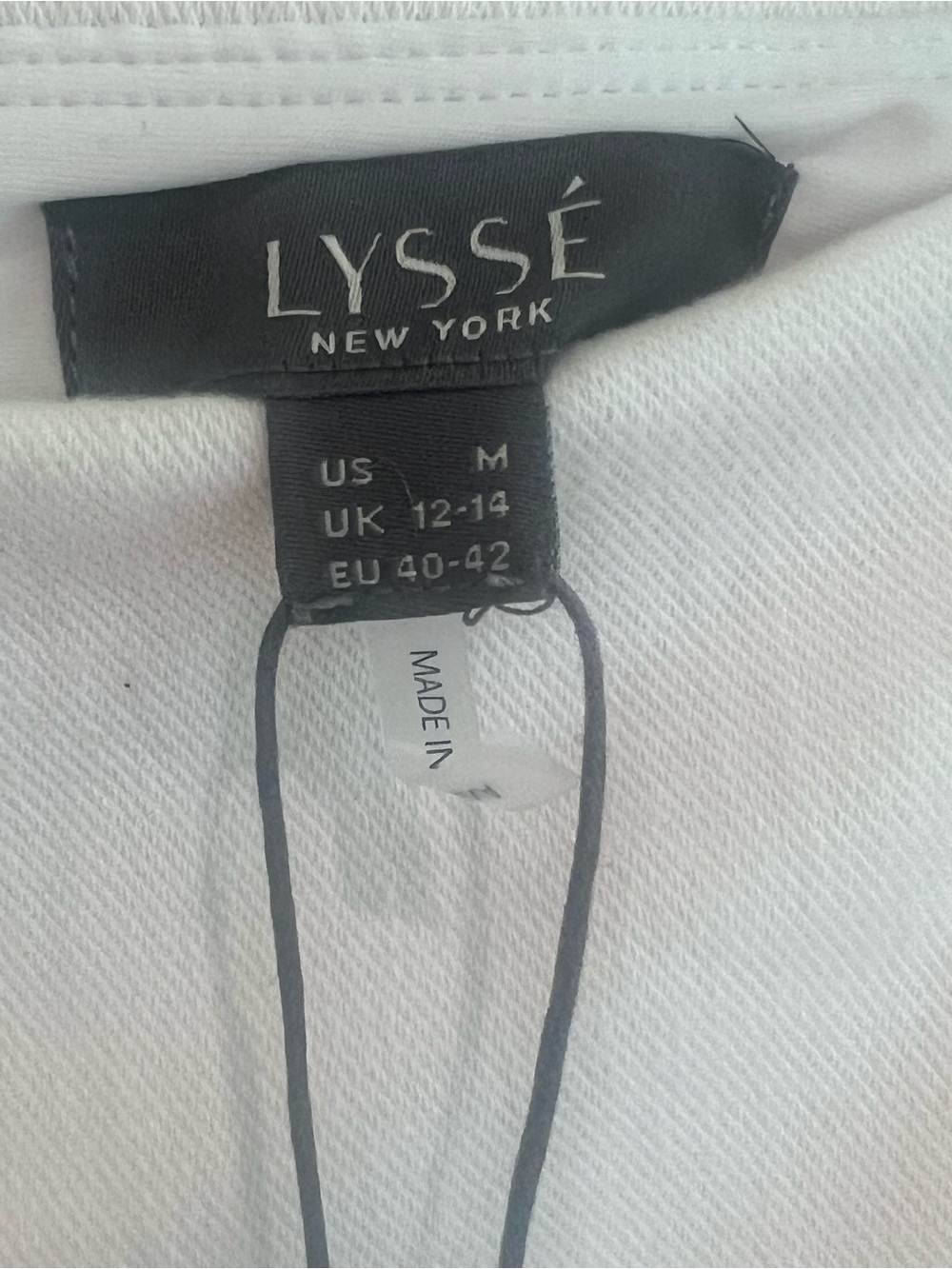 Womens White Flattering Stretch Pants - BRAND NEW WITH TAGS - Picture 2 of 8